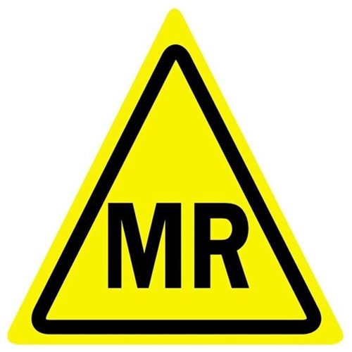 MRI Safe labels. Available in 2 Sizes: small 1 ½